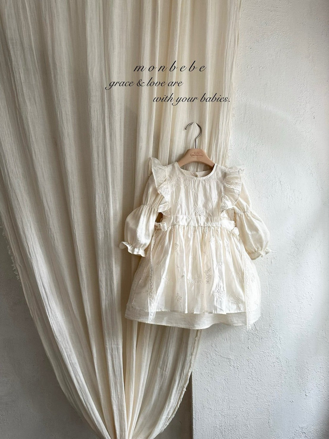 【PRE-ODER〆8.9(sun)】15. Rose Lace Dress | monbebe