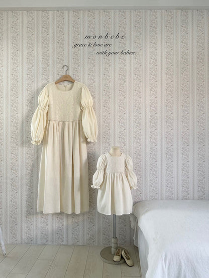 【秋のPRE-ODER 5%OFF】14. Rose Lace Dress (Adult) | monbebe