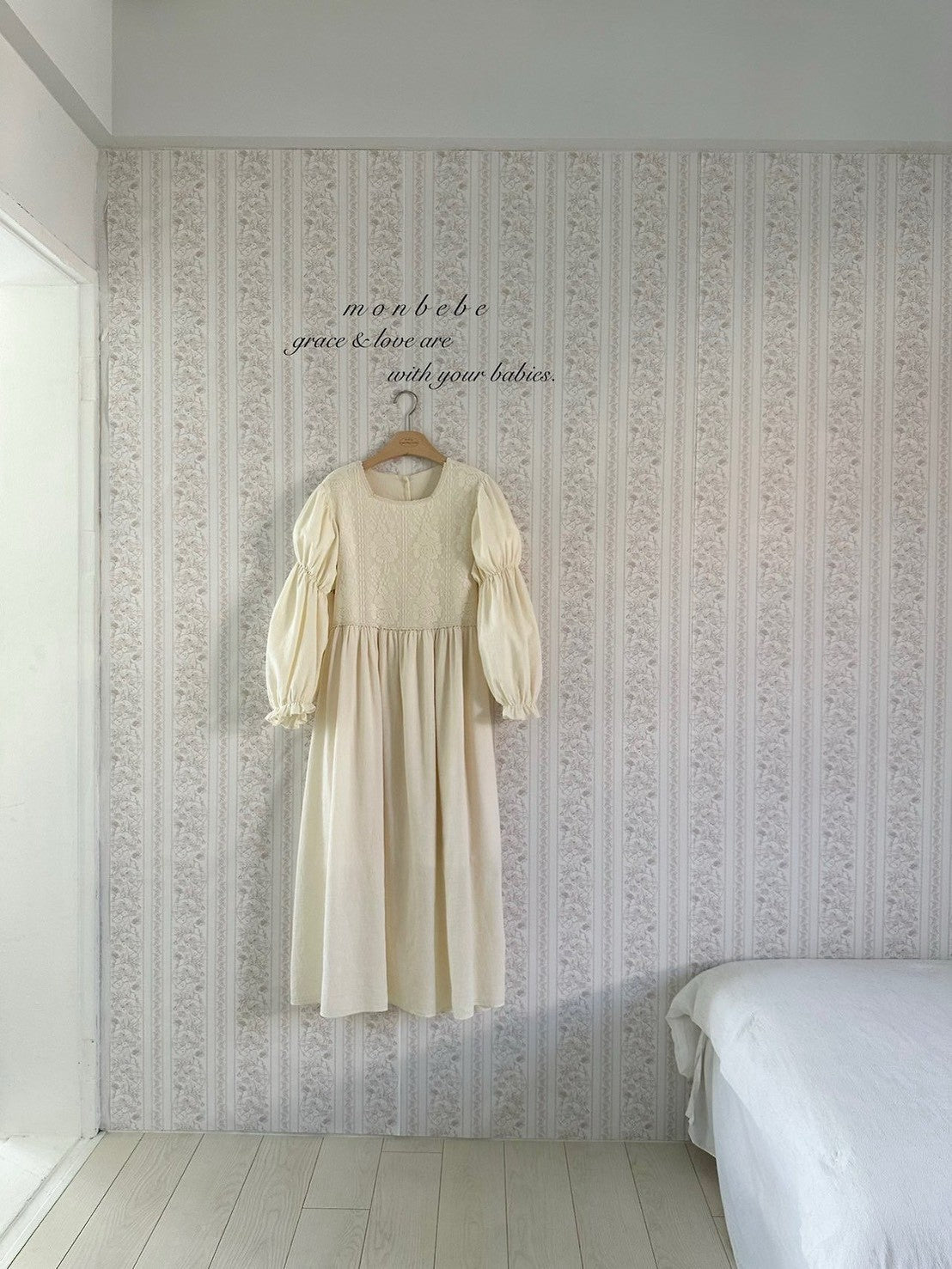 【PRE-ODER〆8.9(sun)】14. Rose Lace Dress (Adult) | monbebe