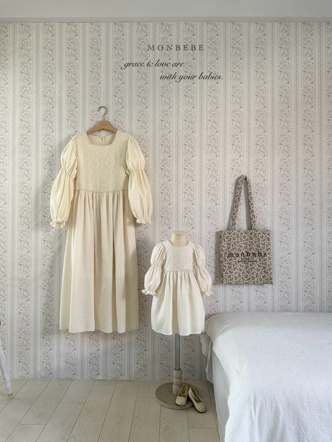 【PRE-ODER〆8.9(sun)】14. Rose Lace Dress (Adult) | monbebe