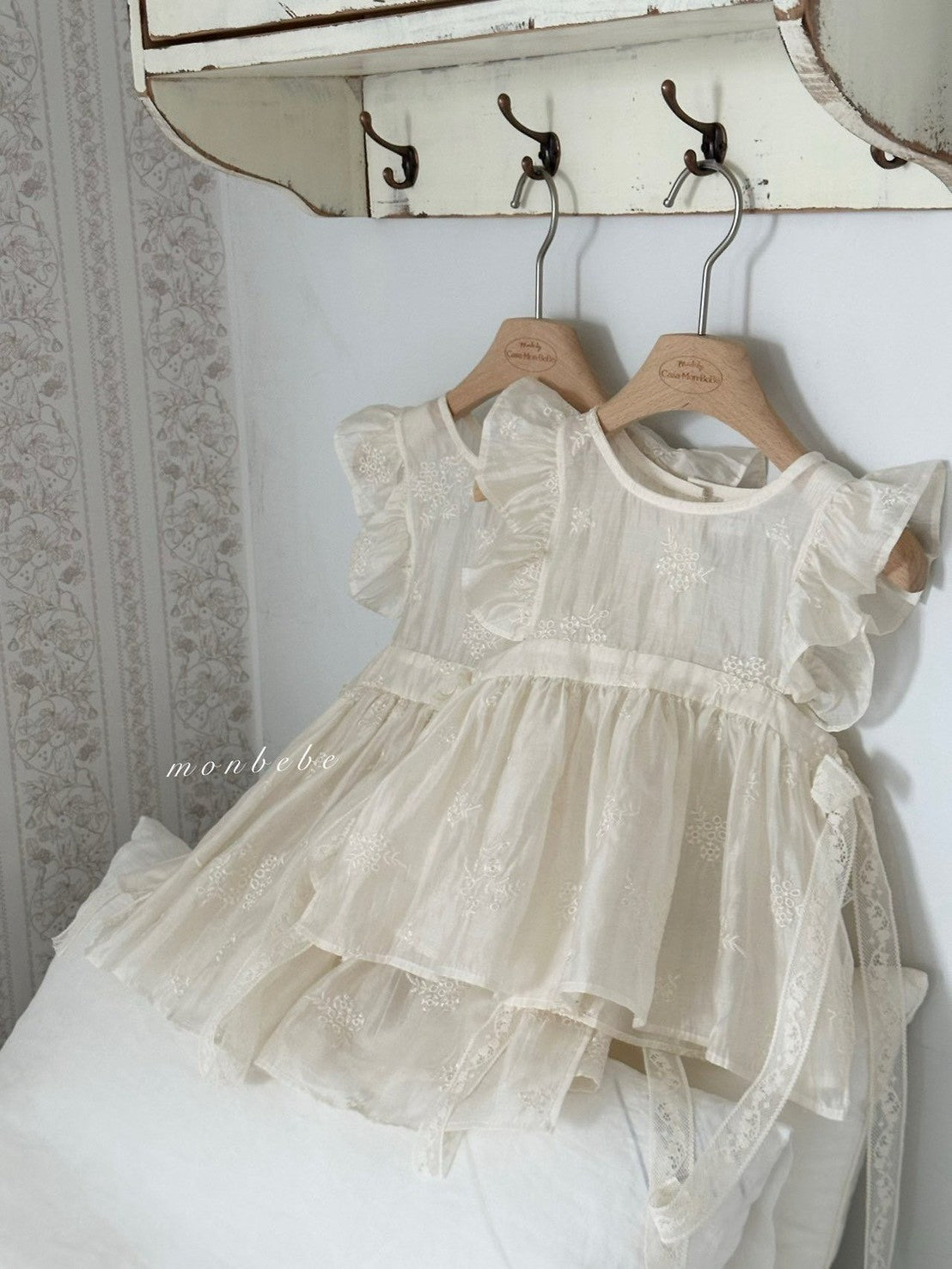 【PRE-ODER〆8.9(sun)】13. Lily Layered Dress (Baby) | monbebe