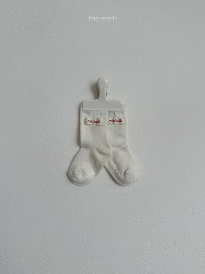 48.Heart Logo Socks