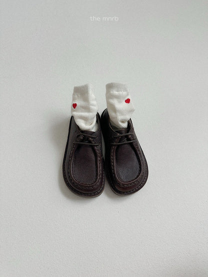 48.Heart Logo Socks