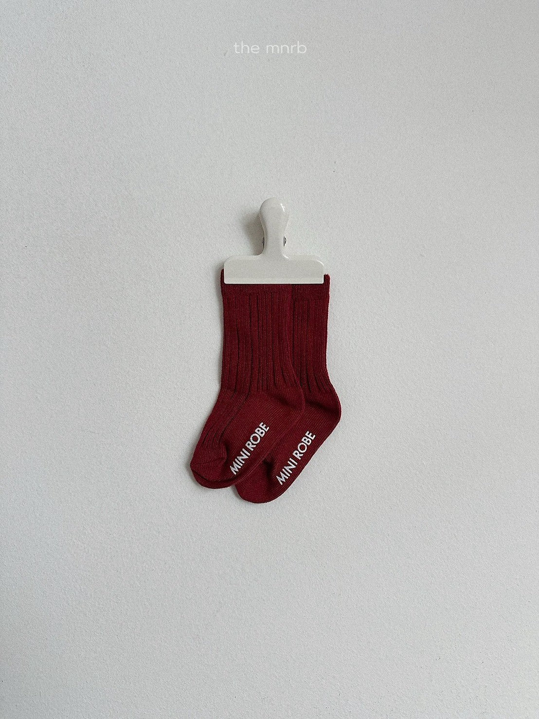 47.Cotton Rib Socks