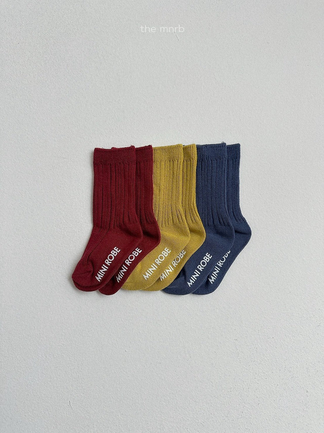 47.Cotton Rib Socks