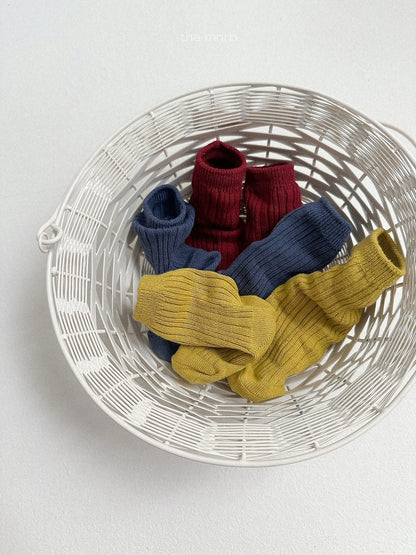 47.Cotton Rib Socks