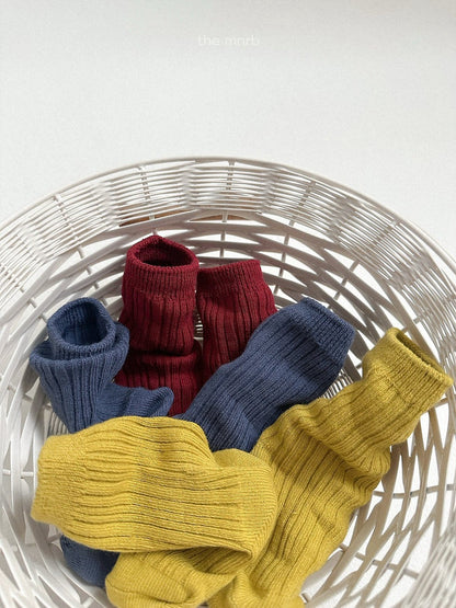 47.Cotton Rib Socks