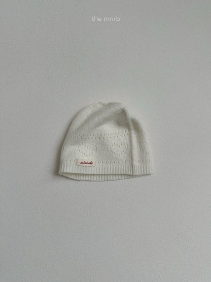 45.Heart Beanie