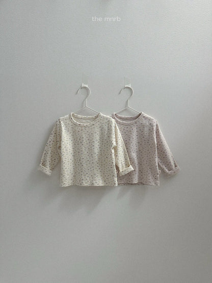 34.Cotton Eyelet Long Sleeve T-Shirt
