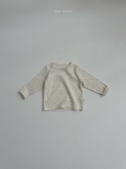 34.Cotton Eyelet Long Sleeve T-Shirt