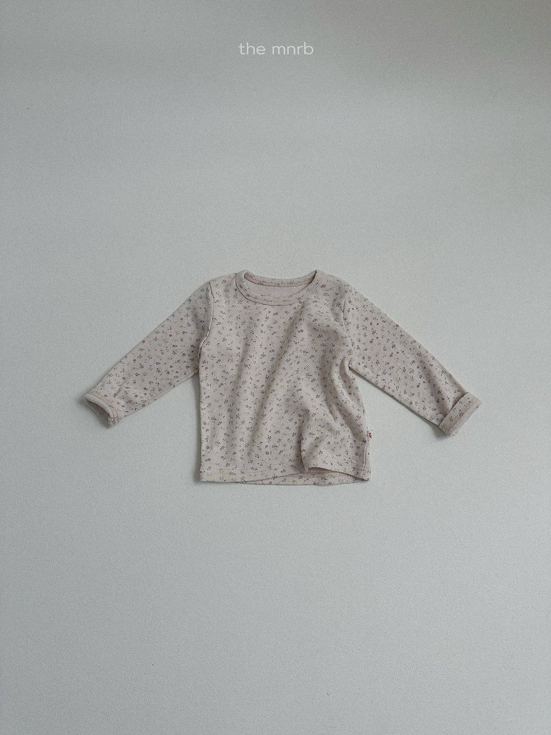 34.Cotton Eyelet Long Sleeve T-Shirt