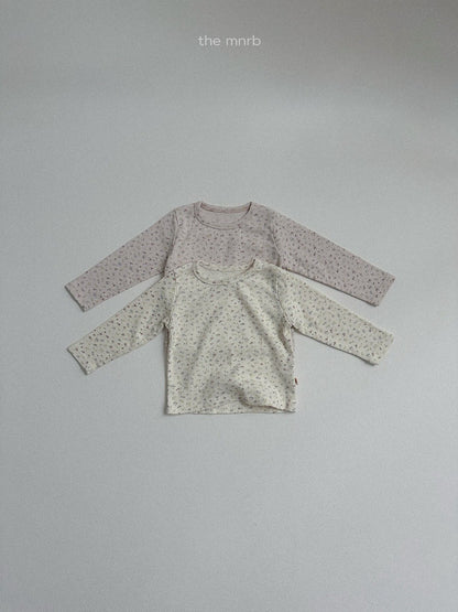 34.Cotton Eyelet Long Sleeve T-Shirt