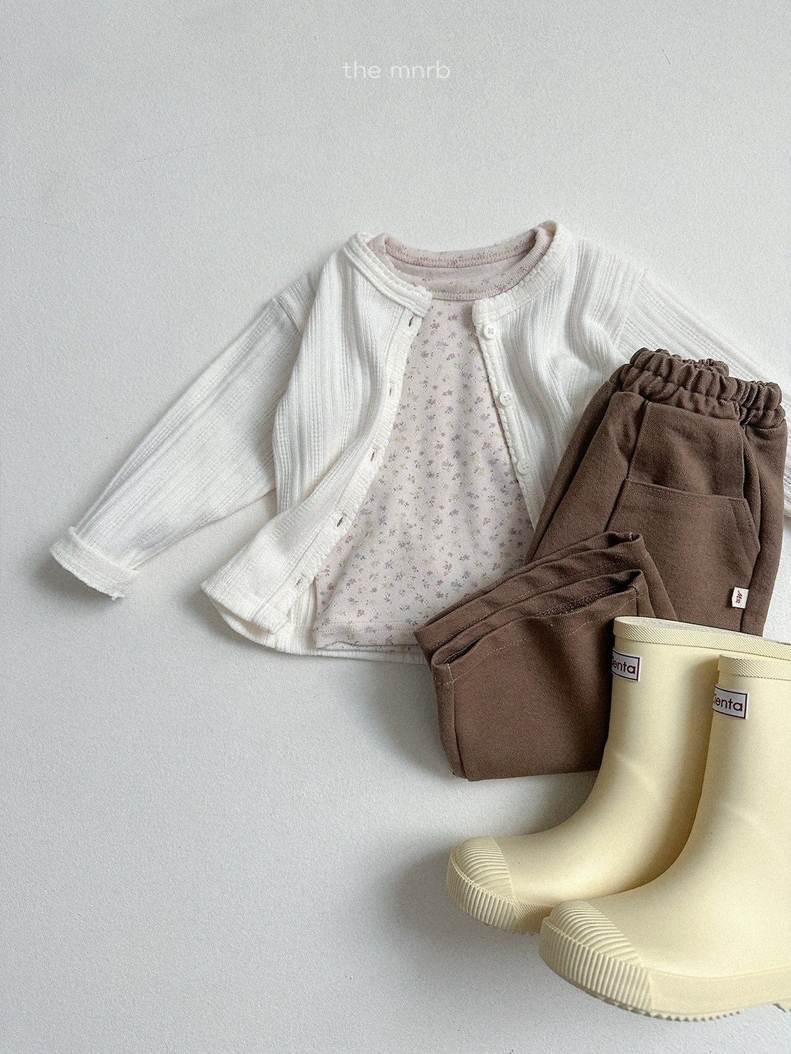 34.Cotton Eyelet Long Sleeve T-Shirt