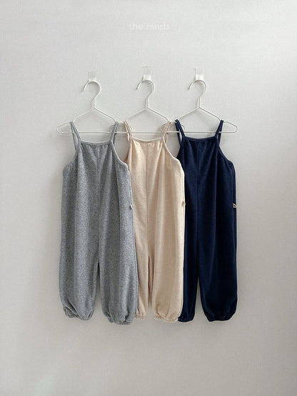 37.Terry Overalls
