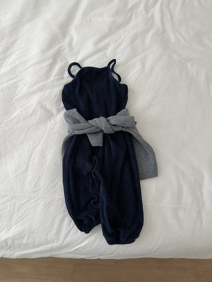 37.Terry Overalls