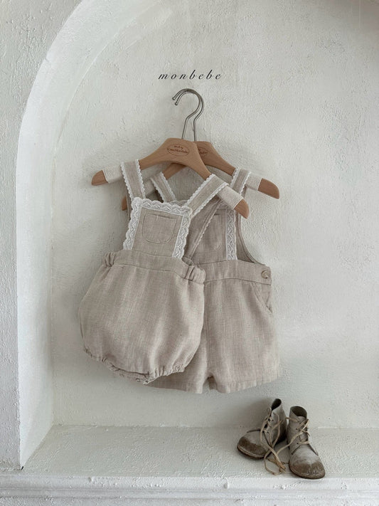【期間限定 PRE-ODER】30.Pure Linen Suspender Suit