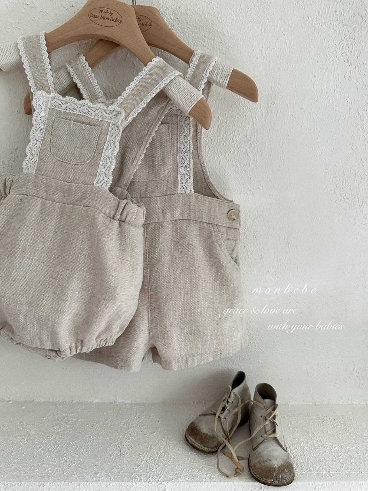 【期間限定 PRE-ODER】30.Pure Linen Suspender Suit