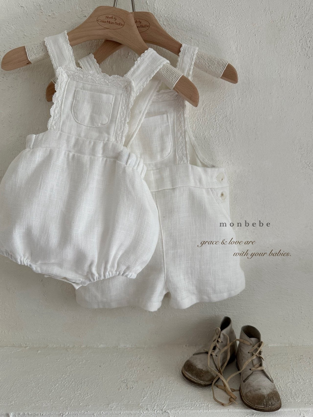 【期間限定 PRE-ODER】30.Pure Linen Suspender Suit