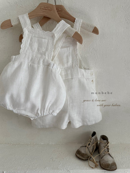 【期間限定 PRE-ODER】30.Pure Linen Suspender Suit