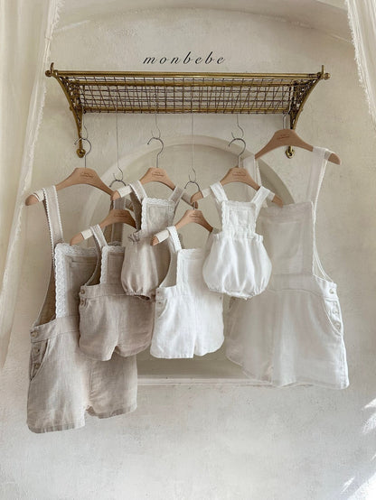【期間限定 PRE-ODER】30.Pure Linen Suspender Suit