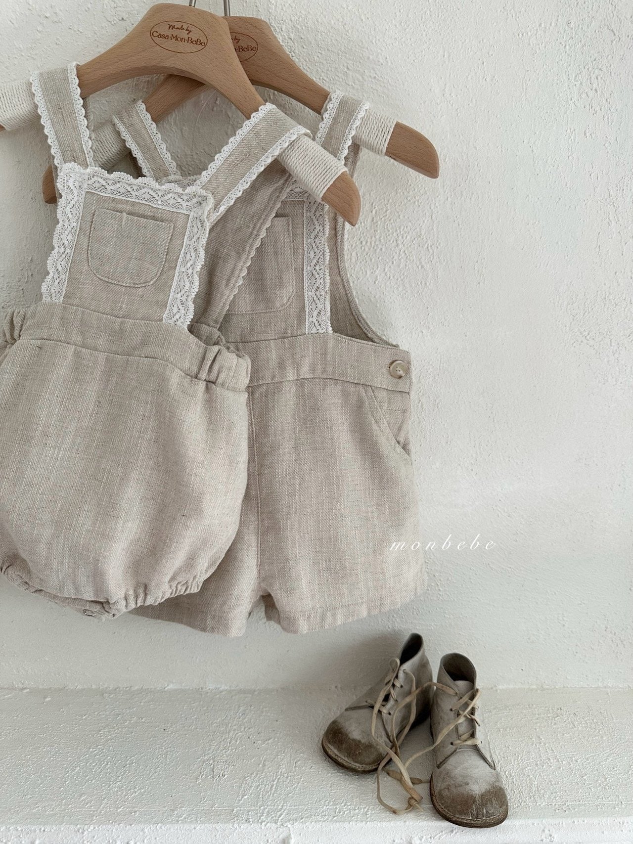 【期間限定 PRE-ODER】30.Pure Linen Suspender Suit
