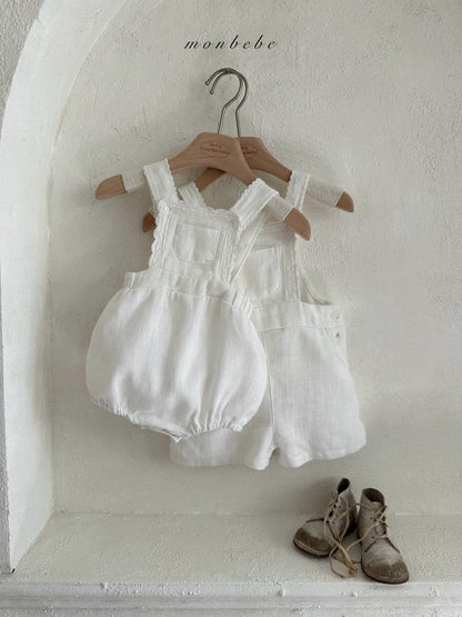 【期間限定 PRE-ODER】30.Pure Linen Suspender Suit