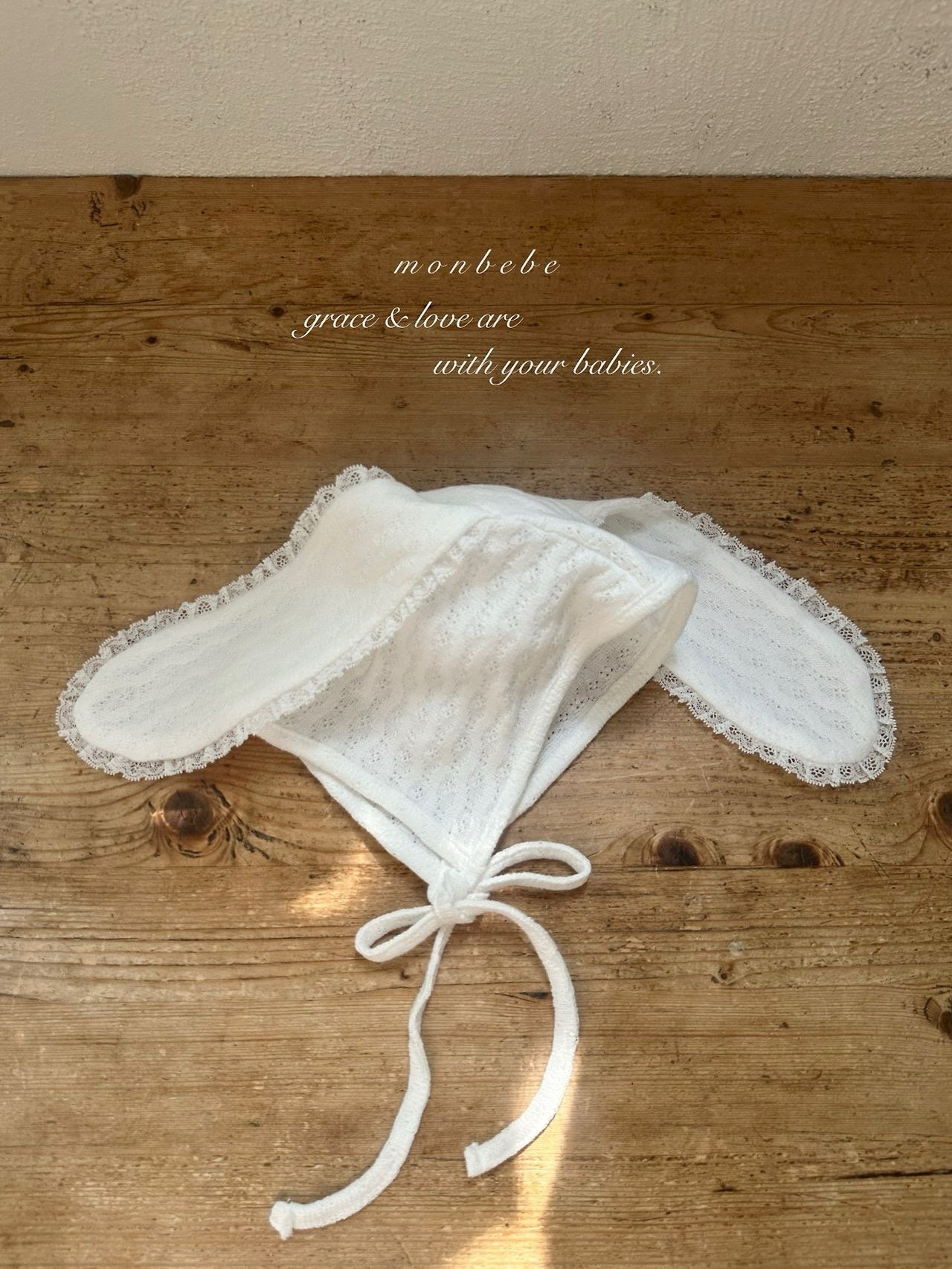 【期間限定 PRE-ODER】26.Knit Bunny Bonnet