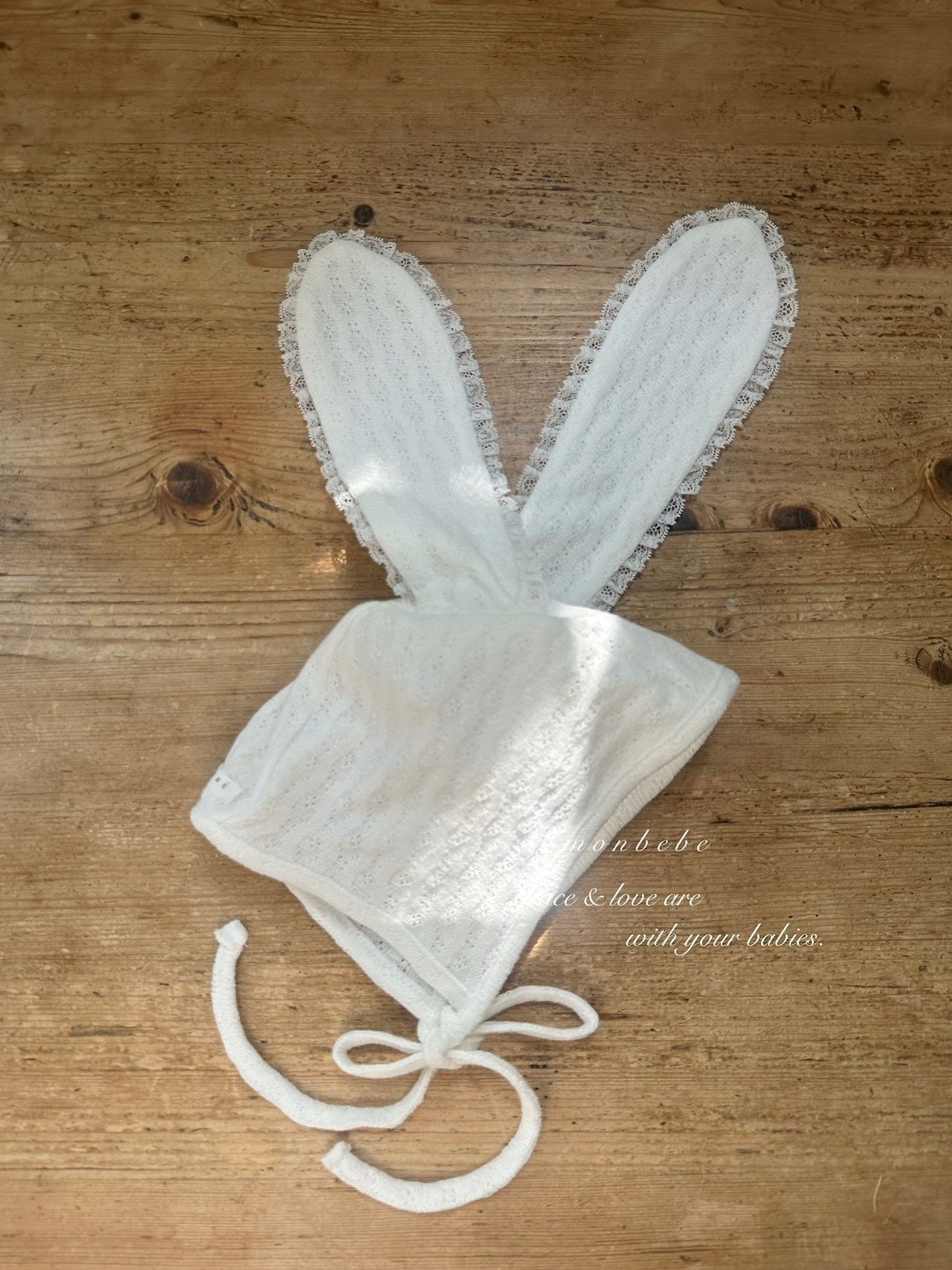 【期間限定 PRE-ODER】26.Knit Bunny Bonnet