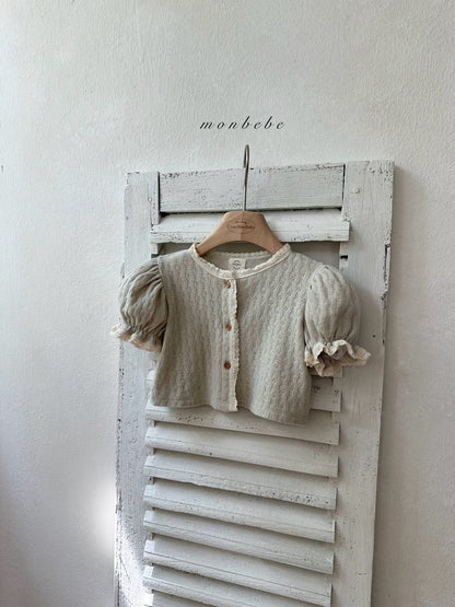 【期間限定 PRE-ODER】36.Rosé Knit Cardigan