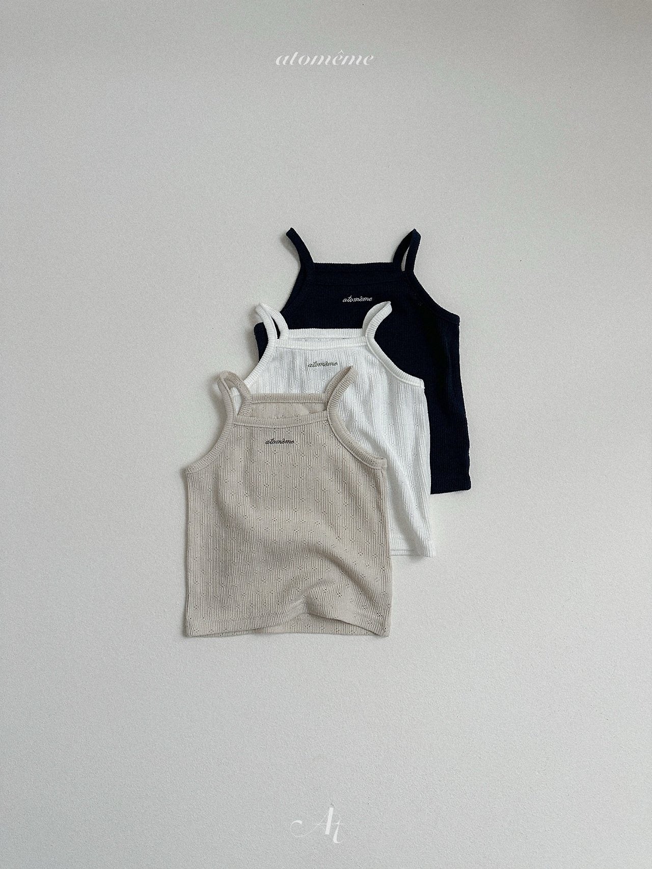 【PRE-ODER 10%OFF 〆6.30(火)】7.Parfait Sleeveless T-shirt