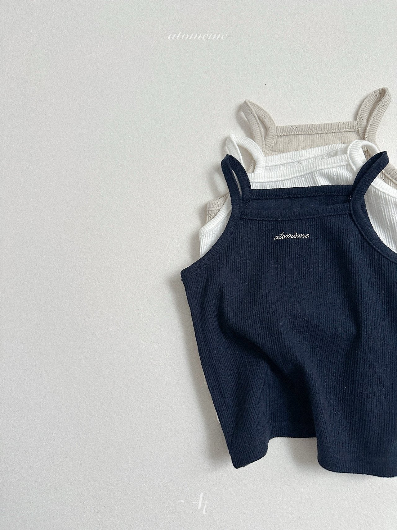 【PRE-ODER 10%OFF 〆6.30(火)】7.Parfait Sleeveless T-shirt