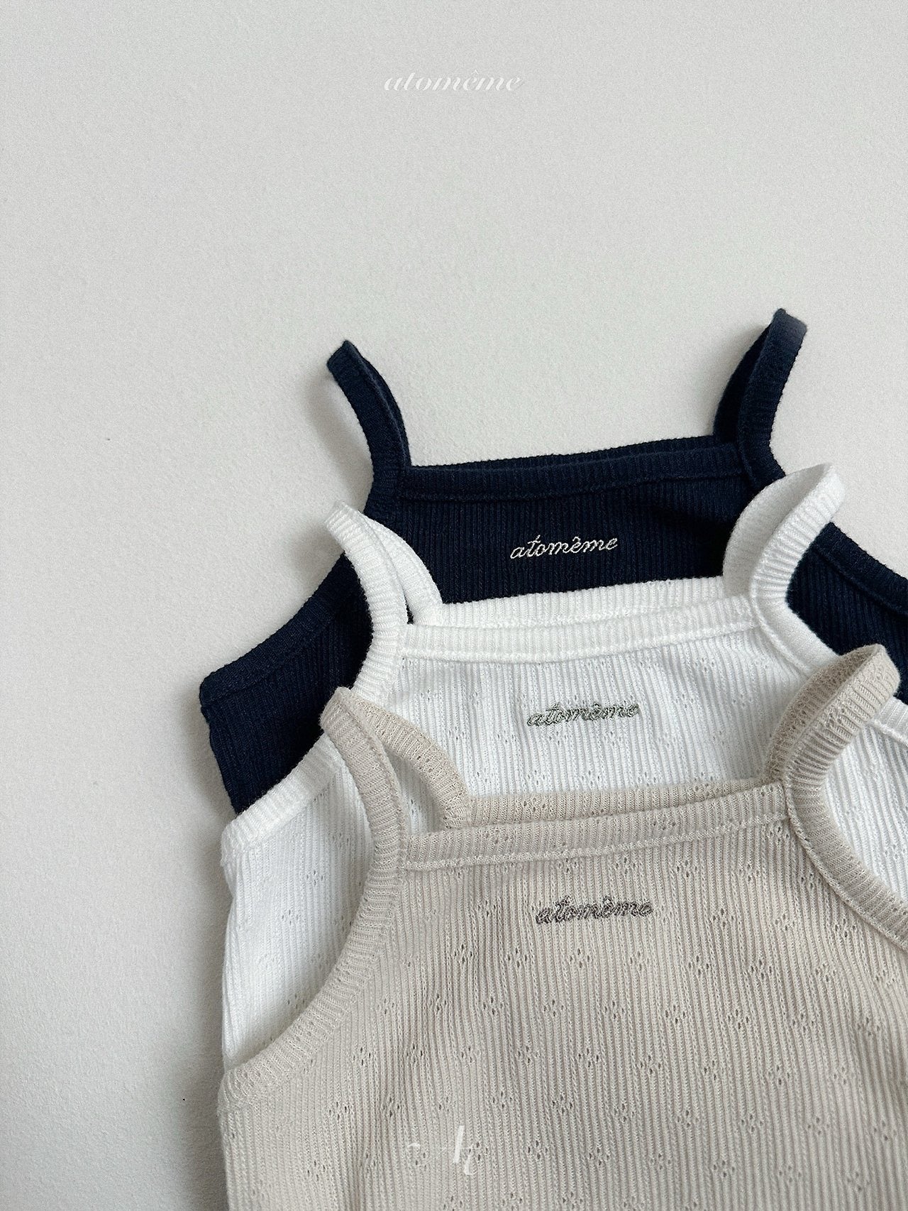 【PRE-ODER 10%OFF 〆6.30(火)】7.Parfait Sleeveless T-shirt