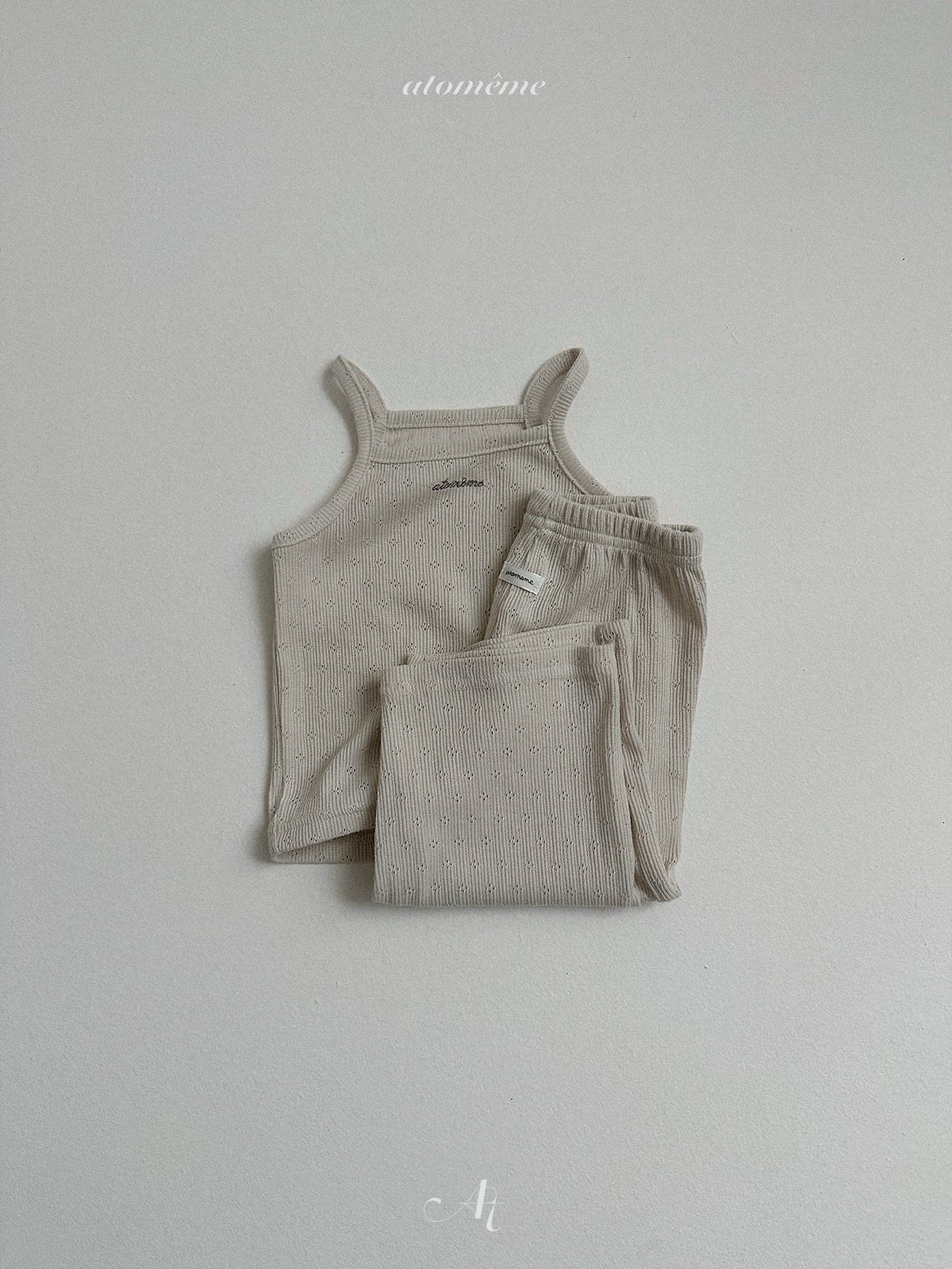 【PRE-ODER 10%OFF 〆6.30(火)】7.Parfait Sleeveless T-shirt