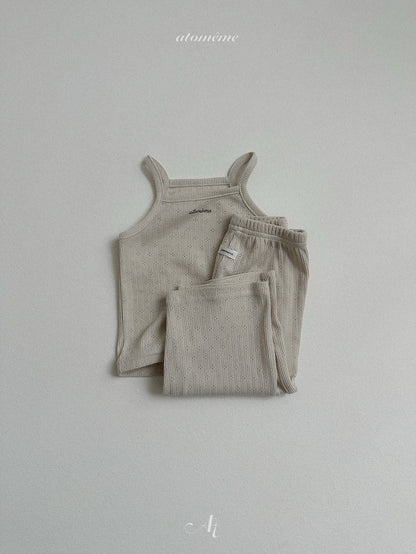 【PRE-ODER 10%OFF 〆6.30(火)】7.Parfait Sleeveless T-shirt