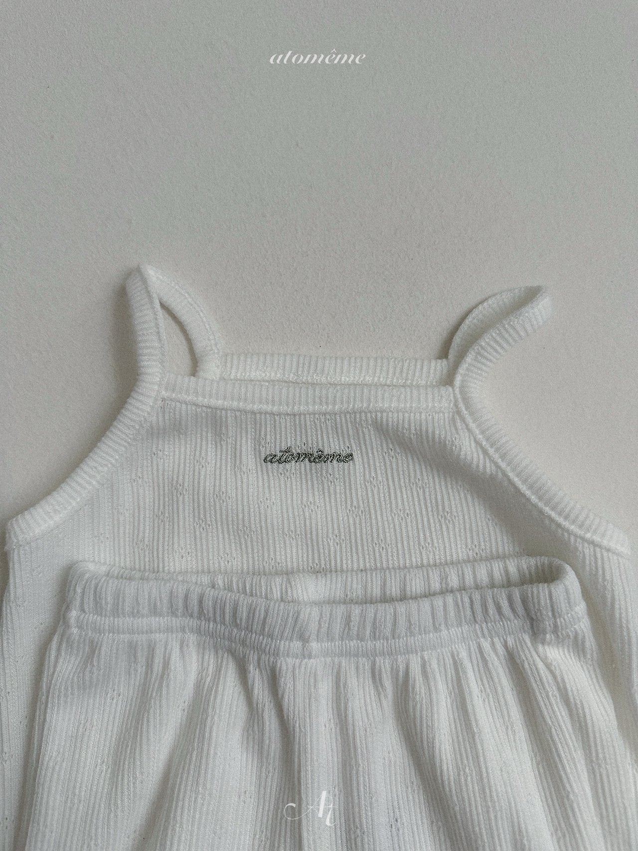 【PRE-ODER 10%OFF 〆6.30(火)】7.Parfait Sleeveless T-shirt