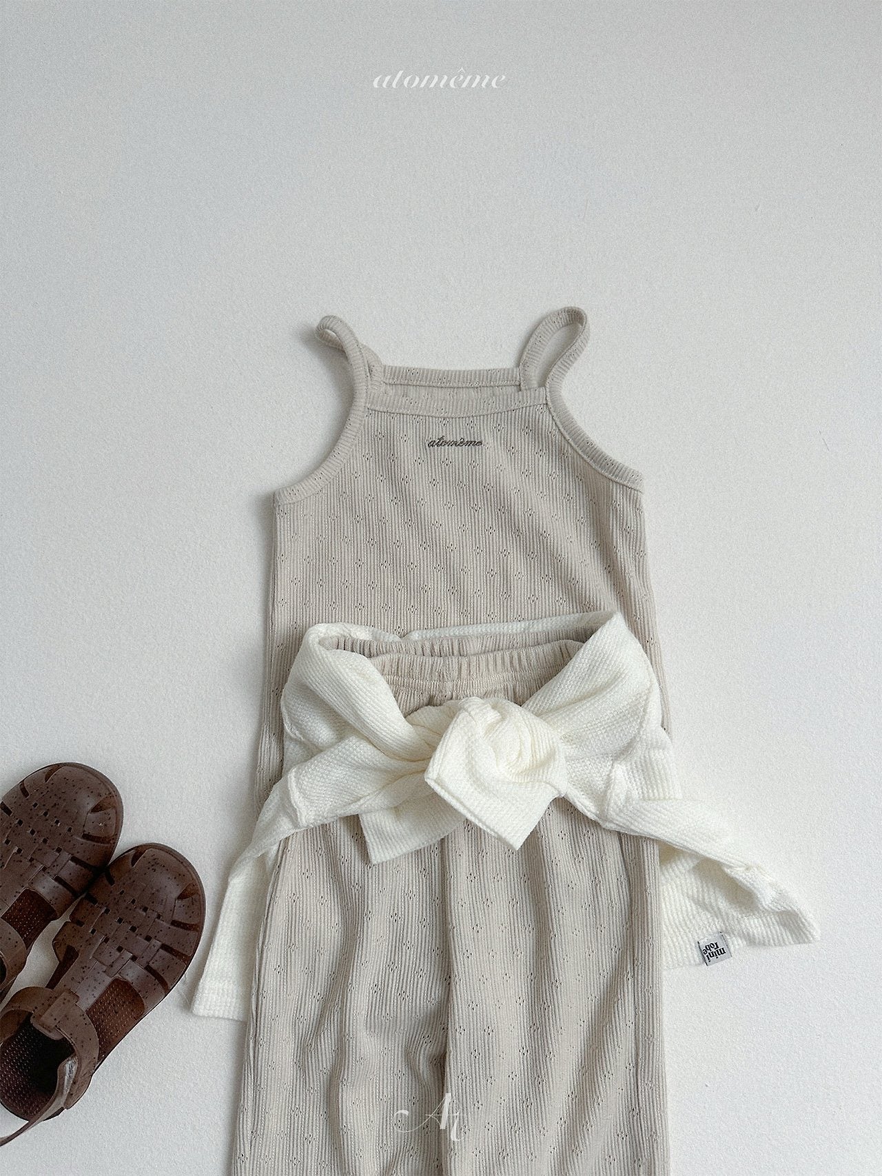 【PRE-ODER 10%OFF 〆6.30(火)】7.Parfait Sleeveless T-shirt