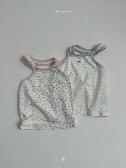 【PRE-ODER 10%OFF 〆6.30(火)】4.Rene Flower Halter-neck Top
