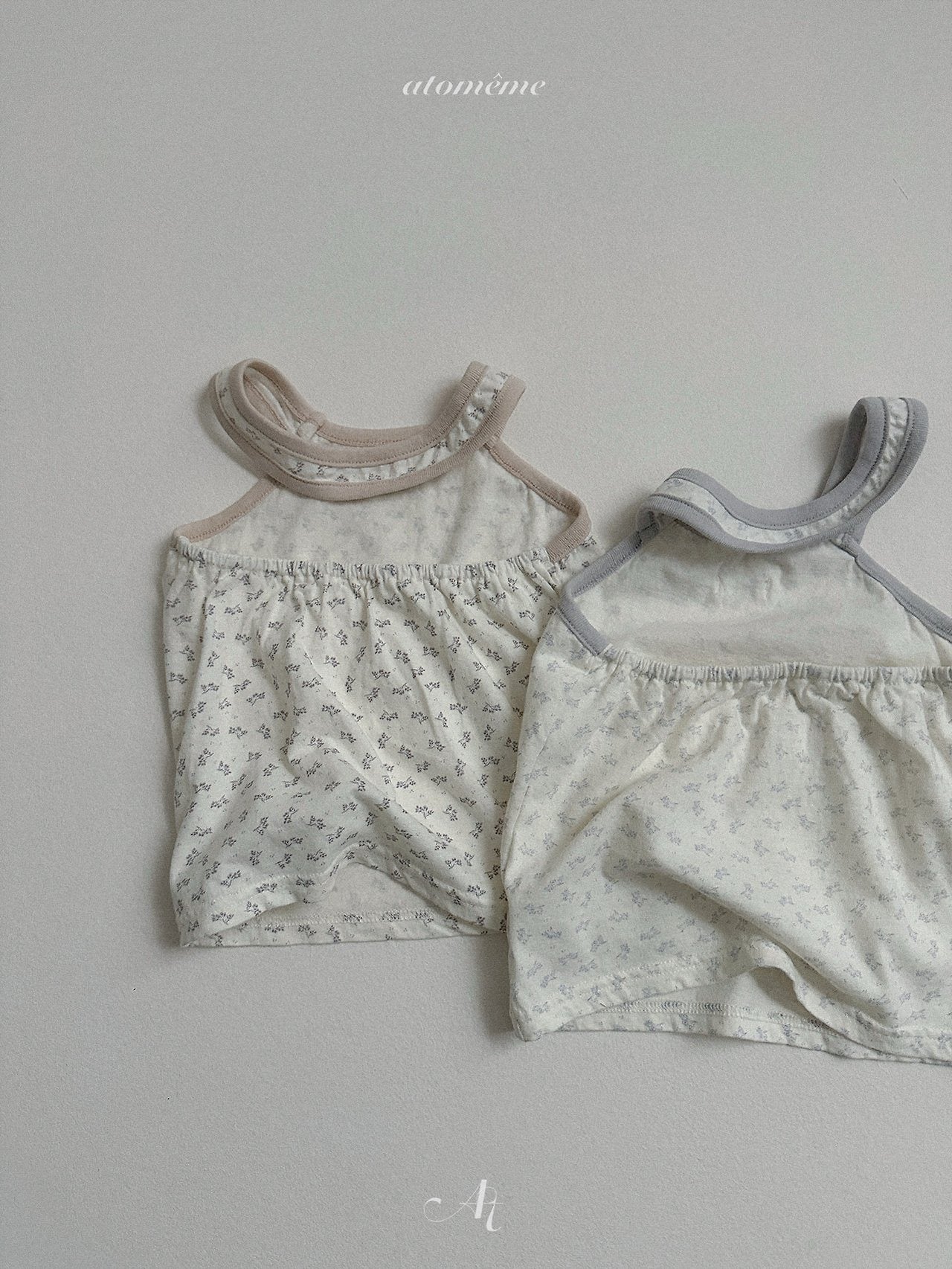 【PRE-ODER 10%OFF 〆6.30(火)】4.Rene Flower Halter-neck Top