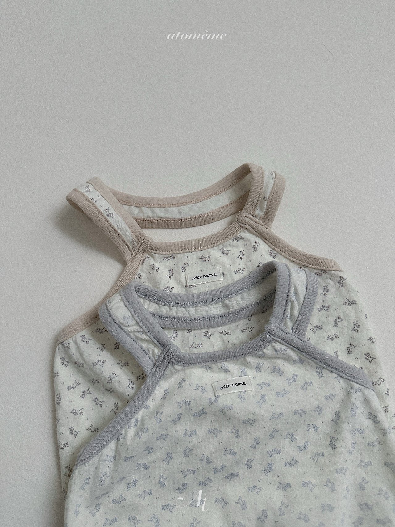 【PRE-ODER 10%OFF 〆6.30(火)】4.Rene Flower Halter-neck Top
