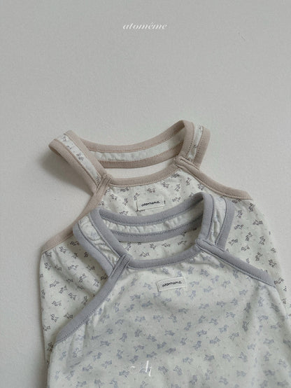 【PRE-ODER 10%OFF 〆6.30(火)】4.Rene Flower Halter-neck Top