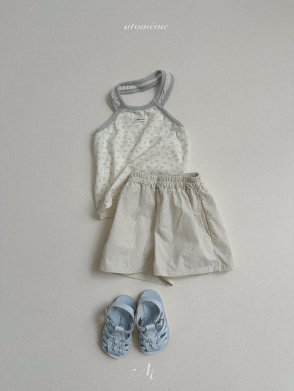 【PRE-ODER 10%OFF 〆6.30(火)】4.Rene Flower Halter-neck Top