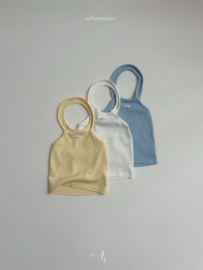 【PRE-ODER 10%OFF 〆6.30(火)】5.Rene Rib Halter-neck Top