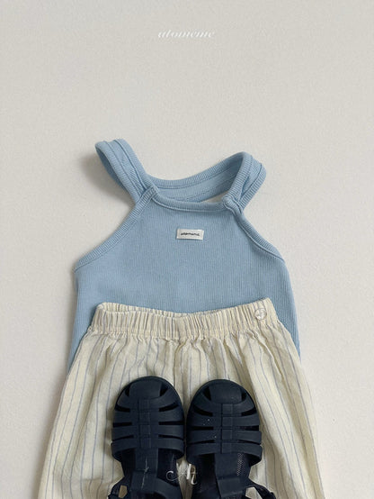 【PRE-ODER 10%OFF 〆6.30(火)】5.Rene Rib Halter-neck Top