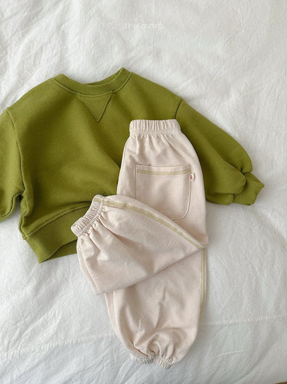13.Rib Jogger Pants