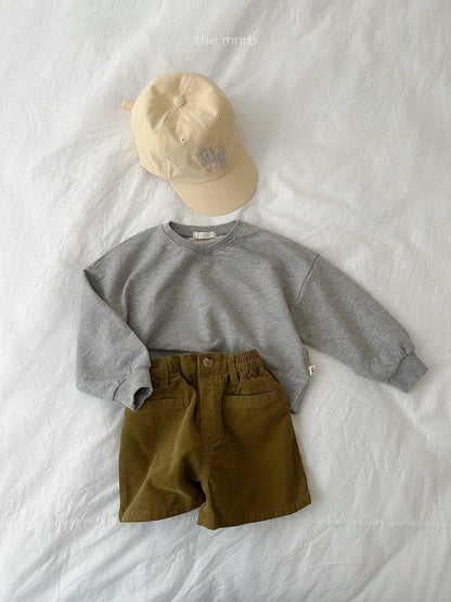 12.Low V-Neck Sweatshirt