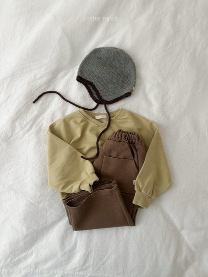 12.Low V-Neck Sweatshirt