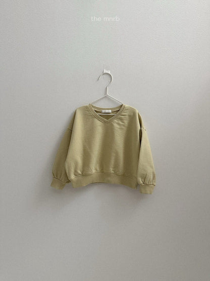12.Low V-Neck Sweatshirt