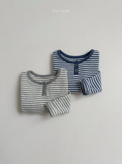26.Eddy Stripe Henley T-Shirt