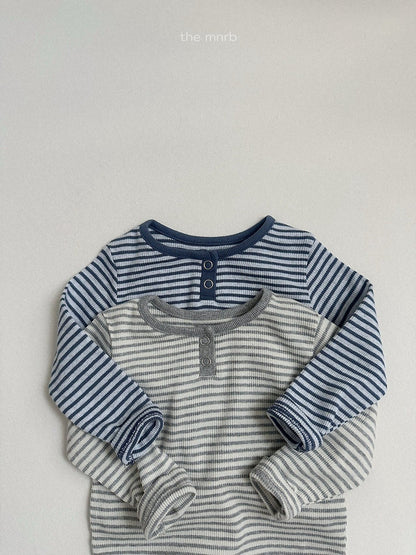 26.Eddy Stripe Henley T-Shirt