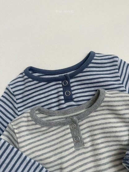 26.Eddy Stripe Henley T-Shirt